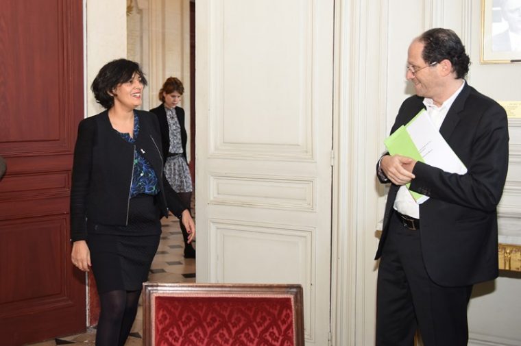 Myriam El Khomri et Patrick Levy-Waitz