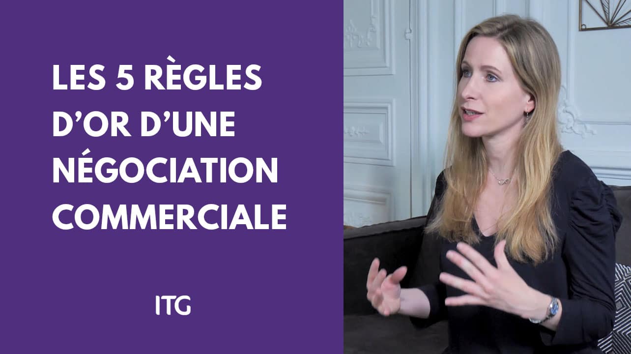 5 règles d'or d'une négociation commerciale